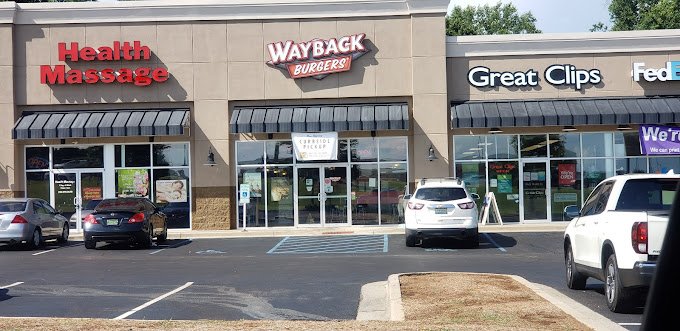 Wayback Burgers outside view