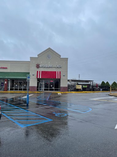 Wishbone Cafe' outside view