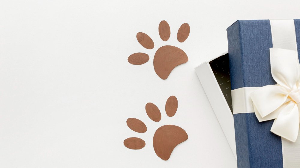 paw print ornament